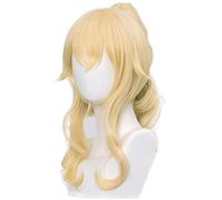 ydound Anime Coser Wig Genshin Impact Cosplay Perruques de Cosplay Sucrose Gradient Green 85CM Long Droite Resistant HEURS Synthetic HEILS HAPS HALLOWERN Carnaval Party + Perruque Cap