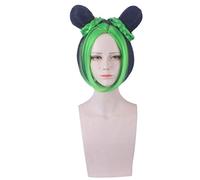 ydound Anime Coser Wig JoJo' S Bizarre Aventure Stone Ocean Jolyne Cujoh Kujo Buns Braids Perruque Cosplay Costume Synthétique Cheveux Femmes Fête Fête Play Wigs 1