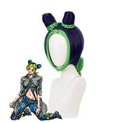 ydound Anime Coser Wig Jolyne Cujoh Kujo Cosplay Stone Ocean Cosplay JoJo Bizarre Aventure Cosplay Anime Cosplay Perruques synthétiques résistantes à la Chaleur