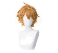 ydound Anime Coser Wig Kloсплей Genshin Impact Tartaglia Cosplay Париоаний Wig Coklat Natal Pender Anime Heat Halloween Party Daily