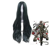 ydound Anime Coser Wig Korekiyo Shinguji V3: Killing Harmony Cosplay Perruque Longue Wavy Résistant à la Chaleur Synthetic Costume Parti Perruques MZ-1205 (Color : MZ-1205)
