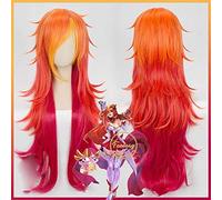 ydound Anime Coser Wig Lol Miss Fortune Wig Star Guardian Cosplay Costume Perruques Costumes Prop+ Perruque Gratuite