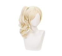 ydound Anime Coser Wig LoveLive !School Idol Festival Miyashita AI Perruque Cosplay Costume Or Amovible Prêle Postiche LoveLive! School Idol Project