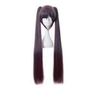 ydound Anime Coser Wig Perruque de Cosplay Anime, Perruque Genshin Impact, Perruque Mona, avec Bonnet de Perruque Gratuit, for Halloween, fête, Carnaval, Vie Nocturne, Concerts, Mariages
