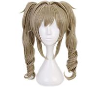 ydound Anime Coser Wig Perruque Genshin Impact, Perruque Anime Cosplay Barbara, avec Bonnet de Perruque Gratuit, for Halloween, fête, Carnaval, Vie Nocturne, Concerts, Mariages