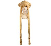 ydound Anime Coser Wig Perruques de Cosplay Anime, Perruques de Sailor Moon avec Perruque Gratuite Perruques de Cosplay Sailor Moon Moon(Couleur:2) ( Color : 2 )