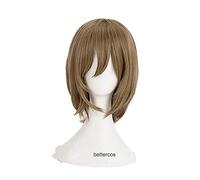 ydound Anime Coser Wig Persona 5 Goro Akechi Cosplay Perruques de Cosplay Courts Perruque de Cheveux synthétiques résistants à la Chaleur de la Chaleur +Perruque