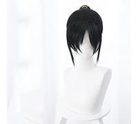 ydound Anime Coser Wig Ralph Brise l' épave d'Internet- It Ralph 2 Vanellope Black Cosplay Wig Halloween Cosplay Prop No Candy + Perruque Cap