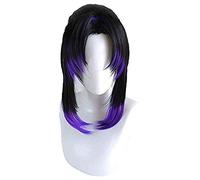 ydound Anime Coser Wig Rtitur Démon Slayer: Kimetsu Pas Yaiba Hashibira Inosuke Styled Party Cosplay Perruque(Couleur: Taille A Propos:28cm) ( Color