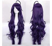 ydound Anime Coser Wig Sérapht de l' extrémité Asuramaru Cosplay Perruques Longues Perruque de Chaleur Violet+ Perruque Synthétique résistant aux Cheveux