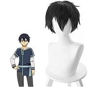 ydound Anime Coser Wig Sword Art Online Kirigaya Kazuto Cosplay Perruque Sao Kirito Short Black Synthetic Cheveux Party Play Costume Perruques