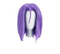 ydound Anime Coser Wig Team Rocket James Cosplay Perruque Court Violet Résistant à la Chaleur Perruque de Cheveux Synthétique +Perruque