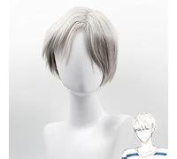 ydound Anime Coser Wig Yuri! Au LA Glace Yuri sur Glace Yuri plisetsky Perruque Cosplay Rambut Sintetis Kualitas Tinggi Wig Anime Cos