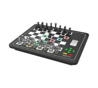 YDRCESMI Échecs électroniques Ensemble avec AI Adversation 3 Modes de Jeu Portable Magnetic Computer Chess Board Game for Kids and Adults Smart Chess Set pour Les débutants et Les (Noir)