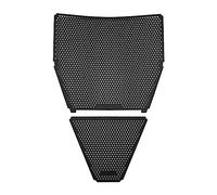 YDrcesmi Motorcycle Radiateur de la grille de protection Protective Airflow Augmentation de Panigle V4 2018 2020 ALLIAGE D'ALUMINUM NOIR