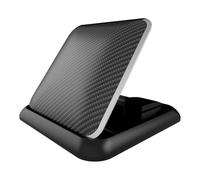 YDSTNiu 1 Support Téléphone Voiture pour Citroen e-Mehari 2016-2024, Support Smartphone Dashboard Texture Fibre de Carbone Design Pliable Fixation Robuste
