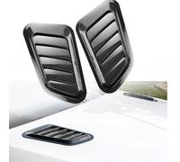 YDSTNiu 2pcs Enjoliveur Capot pour Opel Mokka-e 2021-2026 | Prise d'air décorative en ABS résistant aux UV. Look sportif moderne et pose adhésive rapide sans altérer la peinture