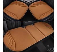 YDSTNiu 3 Pièces Premium Confort Housse de Coussin de Siège Auto pour Lancia Ypsilon L21 2024-2025, Revêtement Protecteur Fauteuils Lavable Éléments Habitacle,Brown