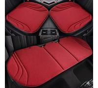 YDSTNiu 3 Pièces Premium Confort Housse de Coussin de Siège Auto pour Lancia Ypsilon L21 2024-2025, Revêtement Protecteur Fauteuils Lavable Éléments Habitacle,Red
