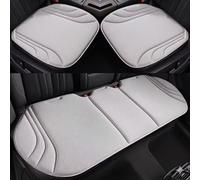 YDSTNiu 3 Pièces Premium Confort Housse de Coussin de Siège Auto pour Lancia Ypsilon L21 2024-2025, Revêtement Protecteur Fauteuils Lavable Éléments Habitacle,Light Gray