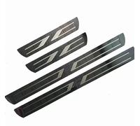 YDSTNiu 4Pièces Protection seuil Porte pour Peugeot 2008-e II Electric Year from 2019, seuil entrée véhicule Accessoire portière Auto marchette habitacle moulure Bas Caisse,Black