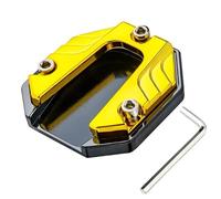 YDSTNiu Coussin de béquille Moto Auto pour Kawasaki Versys 1000 SE, agrandisseur de Semelle Base stationnement Repose Pied Extension Plaque Support latéral,Yellow