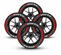 YDSTNiu Stickers Pneu 3D pour Jaguar F-Type 2014-2025