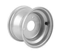 YDuupxe 7 Pouces Go Kart RIMS 7 Pouces ATV Rimer Rim Aluminium Alloy 3 Boulons Trous 16x8,00-7 Silver Rustproof Wide 136 Mm pour Go Kart ATV Quad Dirt Bike Ride sur la Tondeuse