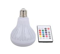 YDuupxe Ampoule LED Musicale avec Haut-parleur et Télécommande, 12 Modes de Couleur pour la Maison et les fêtes.