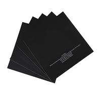 YDuupxe Autocollants D'impression 5 Pièces, Pièces D'imprimante 3D avec Adhérence Améliorée, Surface de Glaçage Réutilisable et compatibilité pour Plusieurs Filaments pour L'impression