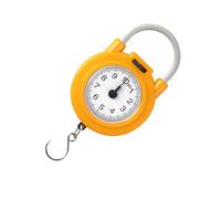 YDuupxe Balance Suspendue, Balance à Grue Numérique Légère avec Crochet en Fer, capacité de 10KG pour la Pêche, la Cuisson en Cuisine (YELLOW)