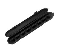 YDuupxe Boîte de Rangement de Chaîne de Tronçonneuse Études D'organisateurs en Plastique Utilisés pour Les Chaînes de Scie à Gaz et à Gaz de Grande capacité Transportable avec Poignée (Black)