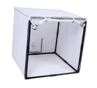 YDuupxe Cabine de Pulvérisation de Peinture Aérographe Portable, Tente de Peinture Détachable pour Garage, Studio, Cour, 75 X 75 X 75 Cm