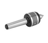 YDuupxe Centre Sous Tension Triple de Haute Précision, Taille Moyenne, Outil de Tournage de à Vitesse Moyenne, Joint étanche aux Liquides, Acier allié, 3000 Tr/min pour MT3