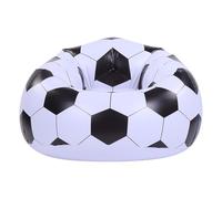 YDuupxe Chaise Gonflable de Ballon de Football, canapé Résistant à l'usure pour Lire ou Regarder des Films, Portable pour Le Jardin du Balcon de la Chambre à Coucher