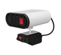 YDuupxe Chauffage de Voiture Portable ABS, Chauffage électrique Efficace avec Tête Rotative à 360 Degrés, Réglage D'inclinaison à 160 Degrés pour Petite Voiture