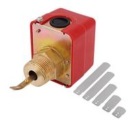 YDuupxe Commutateur de Débit D'eau en Laiton Paddle Control Capteur de Débit avec Filetage NPT Connexion pour Système de Traitement de L'eau Climatisation Centrale