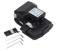 YDuupxe Couperet de Fibre, Angle Précis et Longue Durée de Vie, Fixation Multifonctionnelle pour Couper des Câbles en Cuir en Fibre Nue avec échelle, Rail Coulissant en Acier Inoxydable, Outil