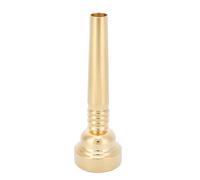 YDuupxe Embouchure de Trompette 17C, Bec de Rechange plaqué or en Laiton de | Construction en Laiton, Finition Dorée, Usinage CNC, Idéal Débutants, Format Compact