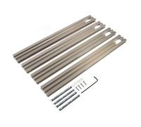 YDuupxe Ensemble de Rails de Scie Circulaire en Alliage d'aluminium, Système de Rails de Guidage Parallèles Durables pour le Travail du Bois, Kit de Jonction de Réglables pour la Menuiserie et la