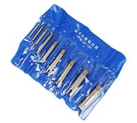 YDuupxe Ensemble de Tire-filières, 10 Pièces en Acier Rapide (Type 1) | Kit de retrait de boulon cassé, tailles M4-M24 et 6 #-1 pouces, outil de retrait de vis dénudées, réparation en atelier,
