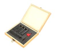 YDuupxe Ensemble d'outils de Tournage d'insert en Carbure Revêtu 'étain Embout de Support de de Chanfreinage de Coupe 'insert en Carbure cémenté, Excellente Finition, Traitement accéléré, Haute