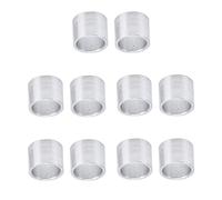 YDuupxe Entretoise en Alliage d'aluminium 10 Pièces, Raccords de Support Non Filetés de 10 Mm de Diamètre pour les Applications Structurelles (8 millimètres)