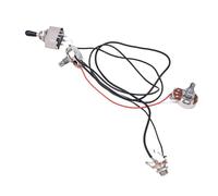 YDuupxe Faisceau de Câblage pour Guitare, Circuit précâblé avec Sélecteur à 3 Positions, Contrôle de Volume et de tonalité, pour Guitare électrique avec 2 Humbuckers et Banjo