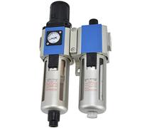 YDuupxe Filtre de Compresseur d'air, unité de Régulateur de Séparateur d'eau ' en Alliage 'aluminium avec Trois Modes de Drainage pour une Filtration Efficace de l'air (GFC300-10)