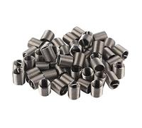 YDuupxe Kit D'assortiment de Manchons de Réparation de Vis en Fil D'acier Inoxydable, Inserts Filetés Hélicoïdaux M10x1.25mm 1D/1.5D/2D/2.5D/3D 50 Pièces (2D)