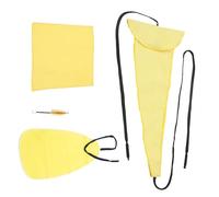 YDuupxe Kit de Brosses pour Embout de Saxophone 4 Pièces, Ensemble de Nettoyage de Saxophone en Flanelle, Soins Complets pour les Instruments à Vent (YELLOW)