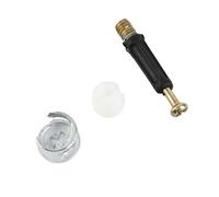 YDuupxe Kit d'écrous à Vis de Pièce de Connexion de Roue Excentrique, Quincaillerie de Meubles Galvanisée avec Conception Robuste, pour une épaisseur de Plaque de 16 Mm et Assemblage à Faire Soi-même