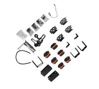 YDuupxe Manipulateur 6DOF, Mécanisme de Direction, Kit de Griffes de Robot, pour l'enseignement Universitaire, Production de Bricolage, avec Roulements à Coupelles Importés, Bras de Pièces de Robot