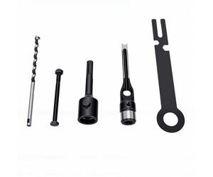 YDuupxe Mèche Carrée 14 Mm Queue Ronde Acier allié Bois | Ciseau à mortaise pour menuiserie, flûte à copeaux en forme de U, contreplaqué de bois dur et pièces de cadre d\'armoire